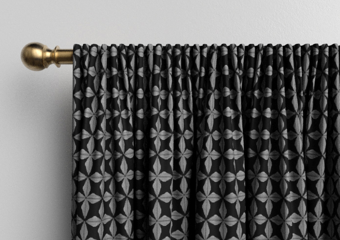 Hexgem, Onyx - Made to Measure Curtains - Image 9